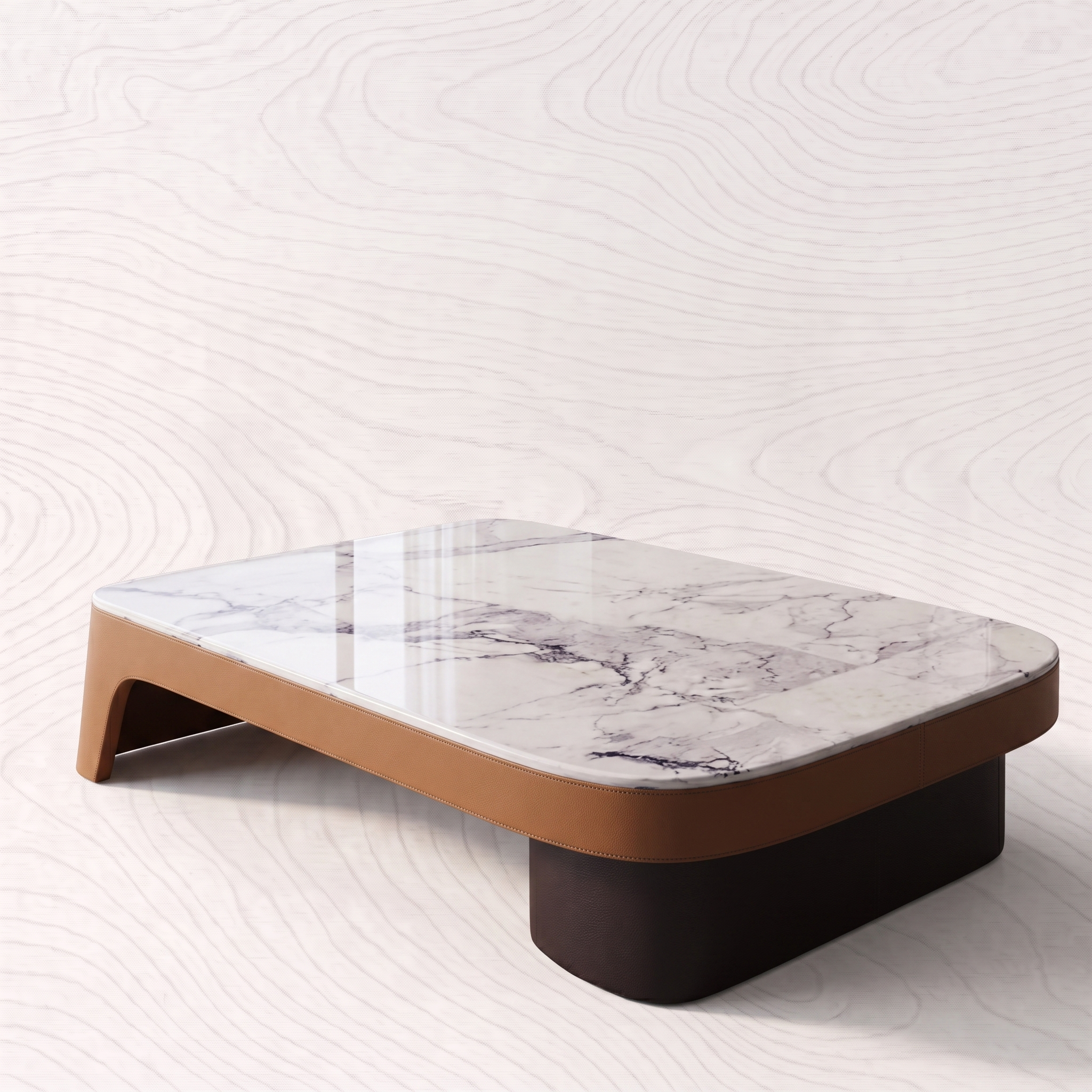 Coffee table for a white sofa